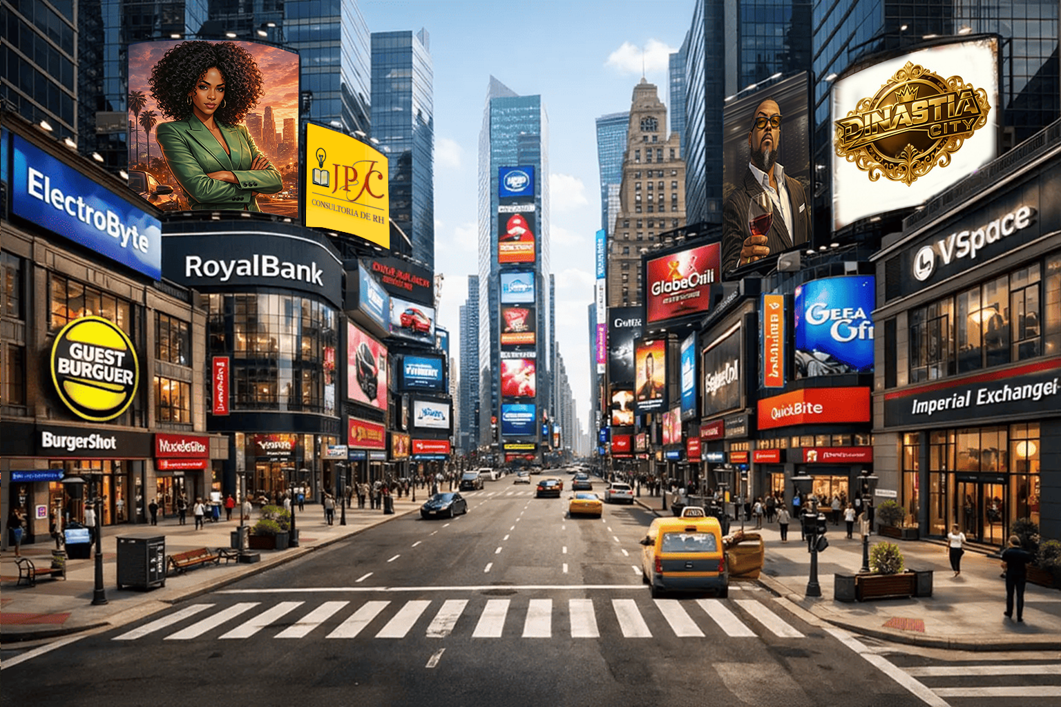 Vista da Dinastia City