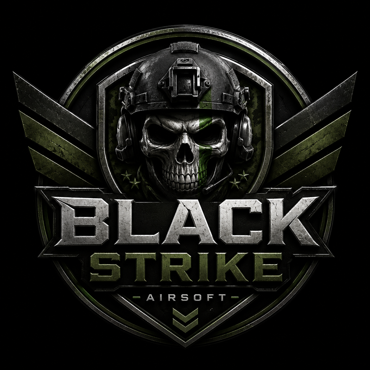 Black Strike Logo